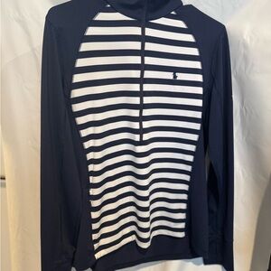 RLX Ralph Lauren Navy and White Striped Jacket